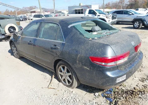 2004 Honda Accord 3.0 Ex z USA, uszkodzony, nr VIN 1HGCM66504A065021